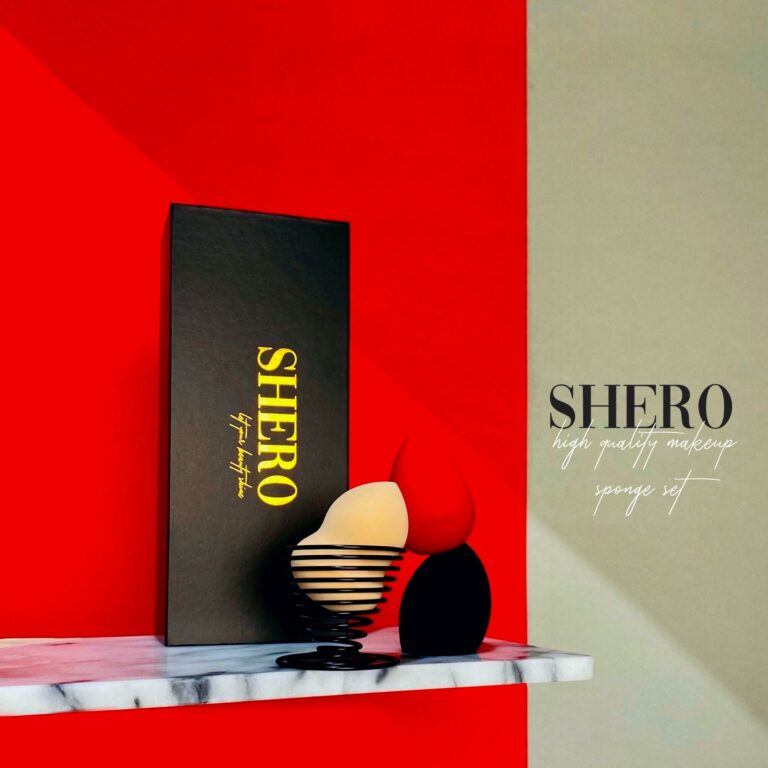 Shero 3pcs Premium Quality Makeup Sponge Gift Set